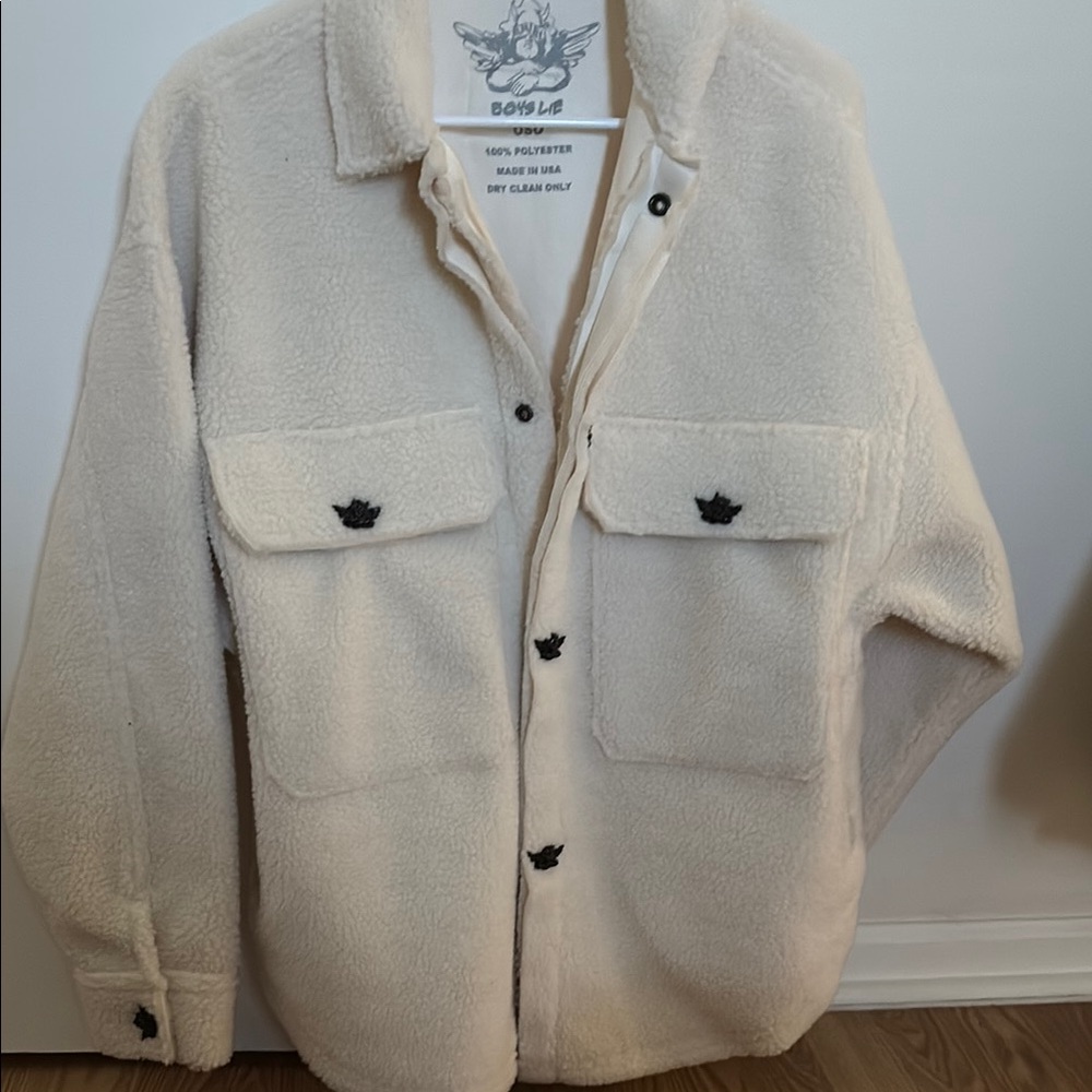 Boys Lie x Ariel Cozy Cream Jacket